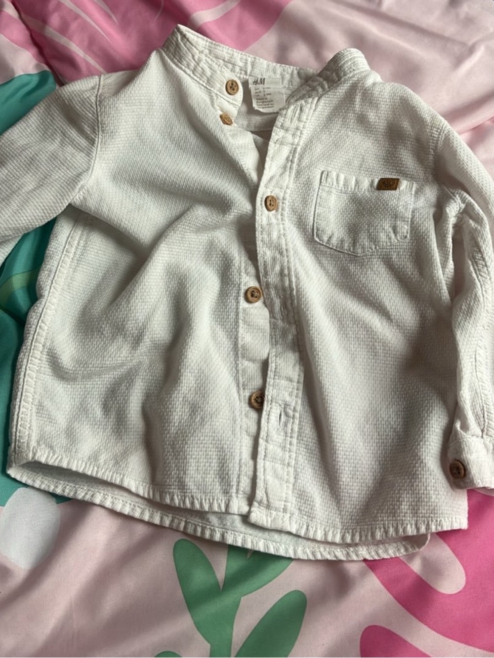 Baby button up